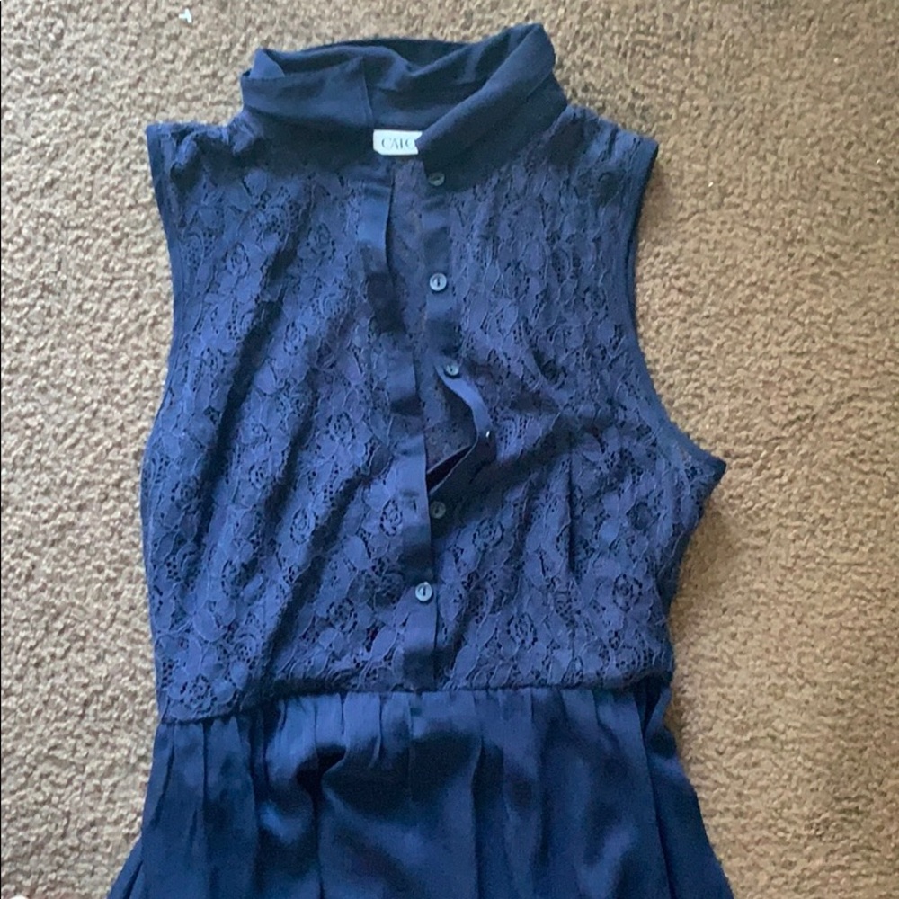 Woman’s button up dress